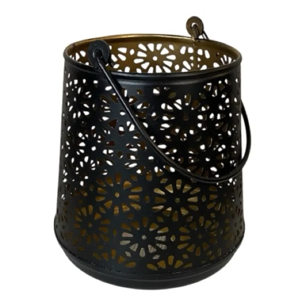 Pier One Black Metal Candle Lantern